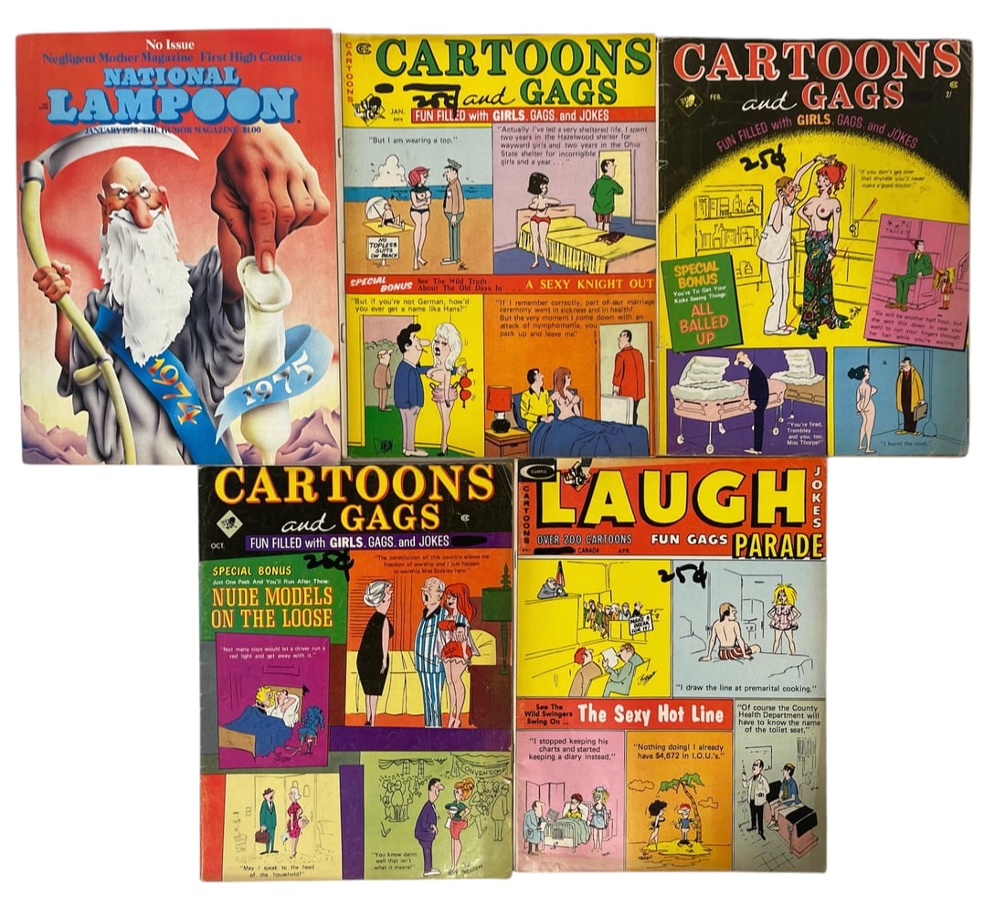 Adult Comic Book and Magazine Collection (1 of 2)