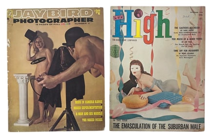 Vintage Erotic Adult Magazine Collection