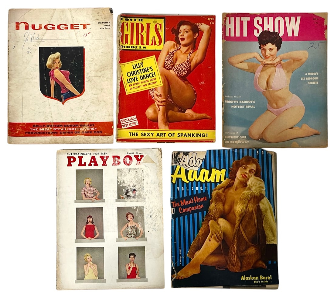 Vintage Erotic Adult Magazine Collection: Vintage Erotic Adult Magazine Collection
