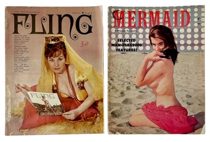 Vintage Erotic Adult Magazine Collection