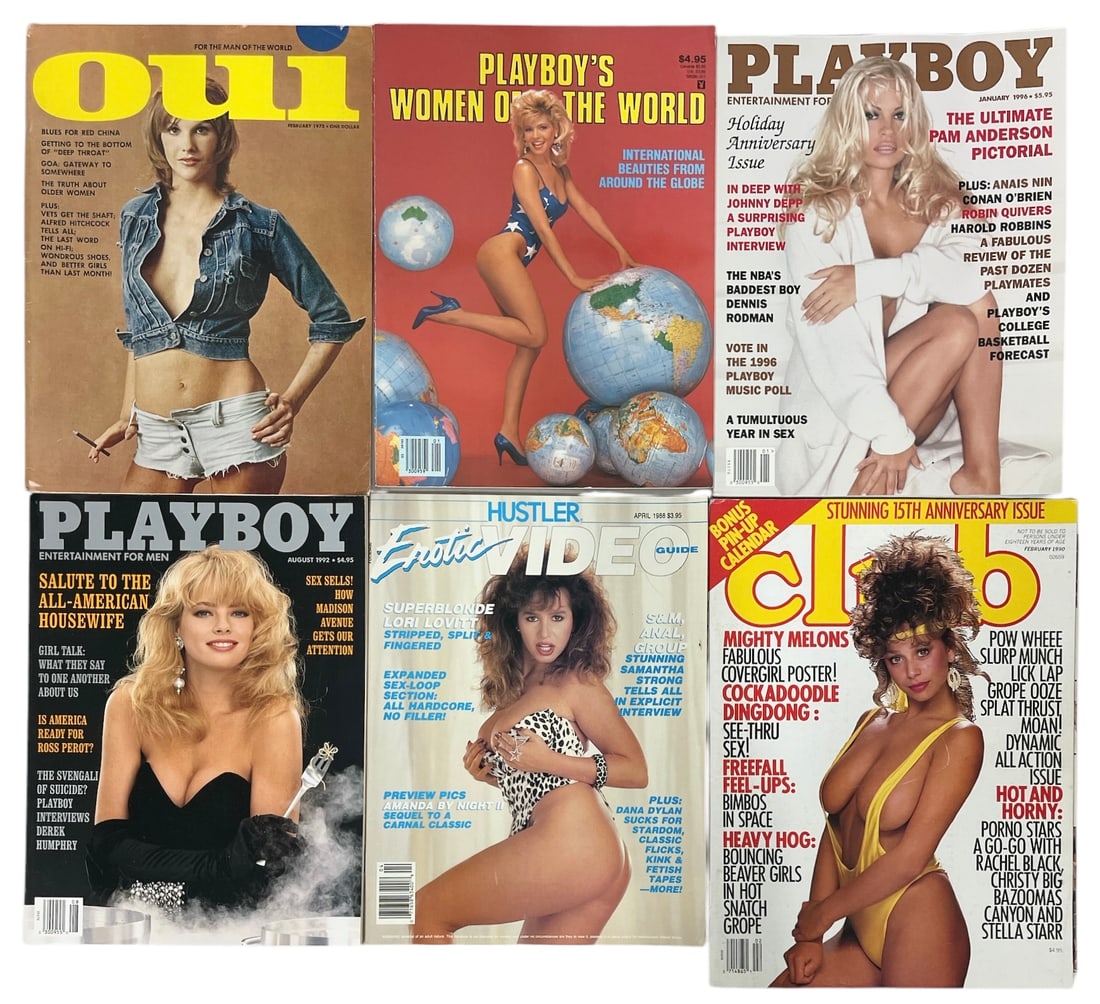Erotic Adult Magazine Collection: Erotic Adult Magazine Collection
