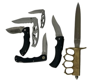 Pocket Knife and Knuckle Knife Collection