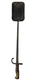 French Bayonet Steel Fireplace Ash Shovel