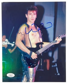 Signed Warren Cuccurullo | Color Photo | Cert No. AY79801