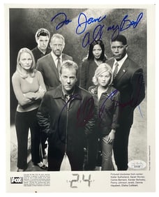 Signed Carlos Bernard | B&W Photo 8 x 10 | Cert No. CA54288