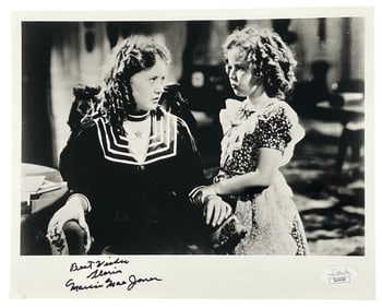 Signed Marcia Mae Jones | B&W Photo 8 x 10 | Cert No. CA54300