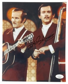 Signed Dick Smothers | Color Photo 8 x 10 | Cert No. CA54301