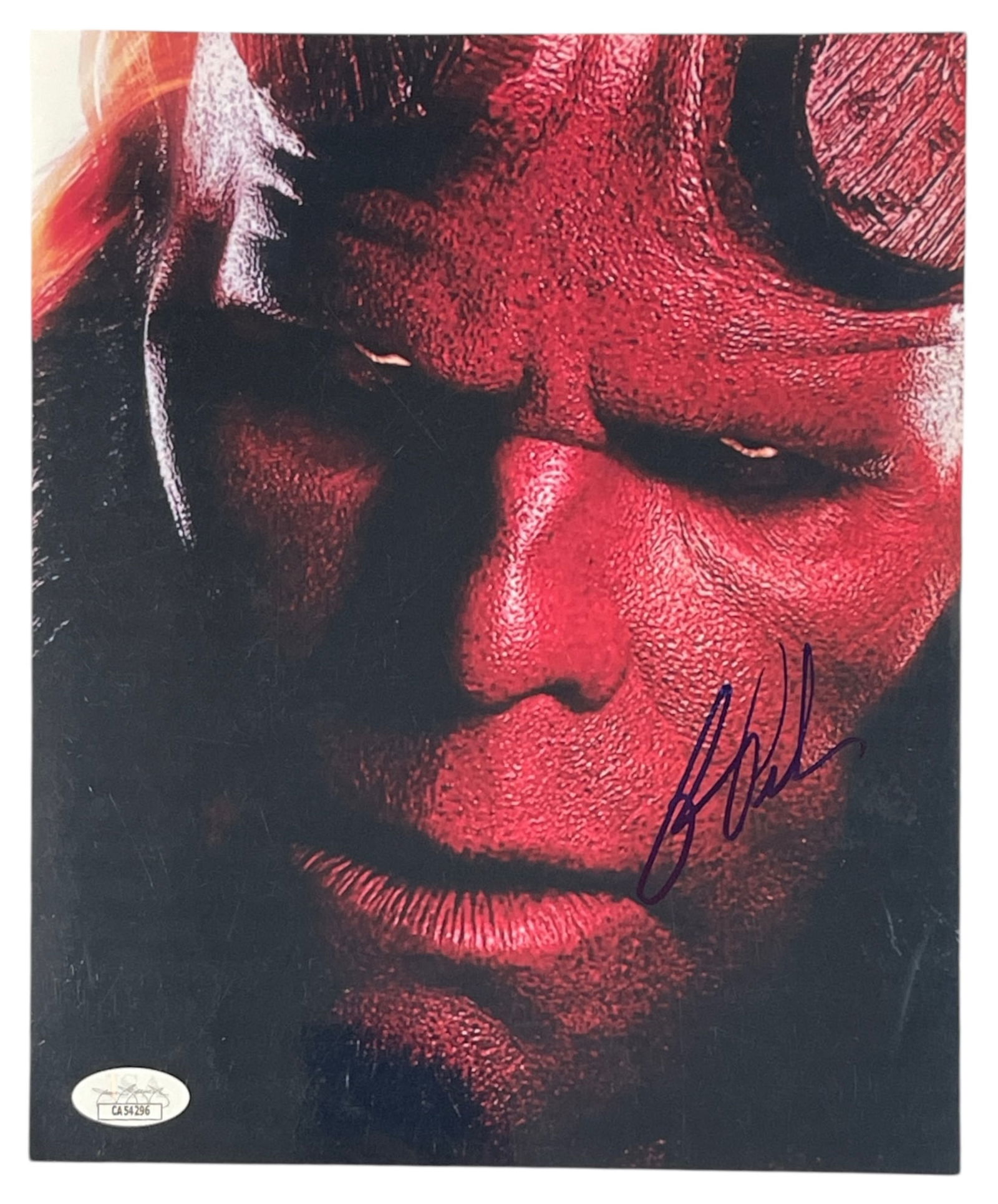 Signed Ron Perlman | Color Photo 8 x 10 | Cert No. CA54296 (1 of 2)