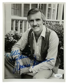 Signed Dennis Weaver | B&W Photo 8 x 10 | Cert No. CB36382