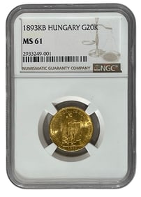 1893KB Hungary G20K | MS 61