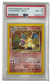 1999 Pokemon | Charizard | HOLO | PSA 8