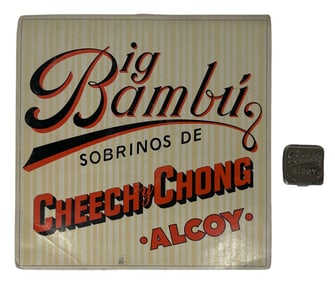 Big Bambu Vinyl With Rolling Paper Case