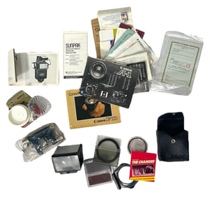 Camera Accessory and Booklet Collection