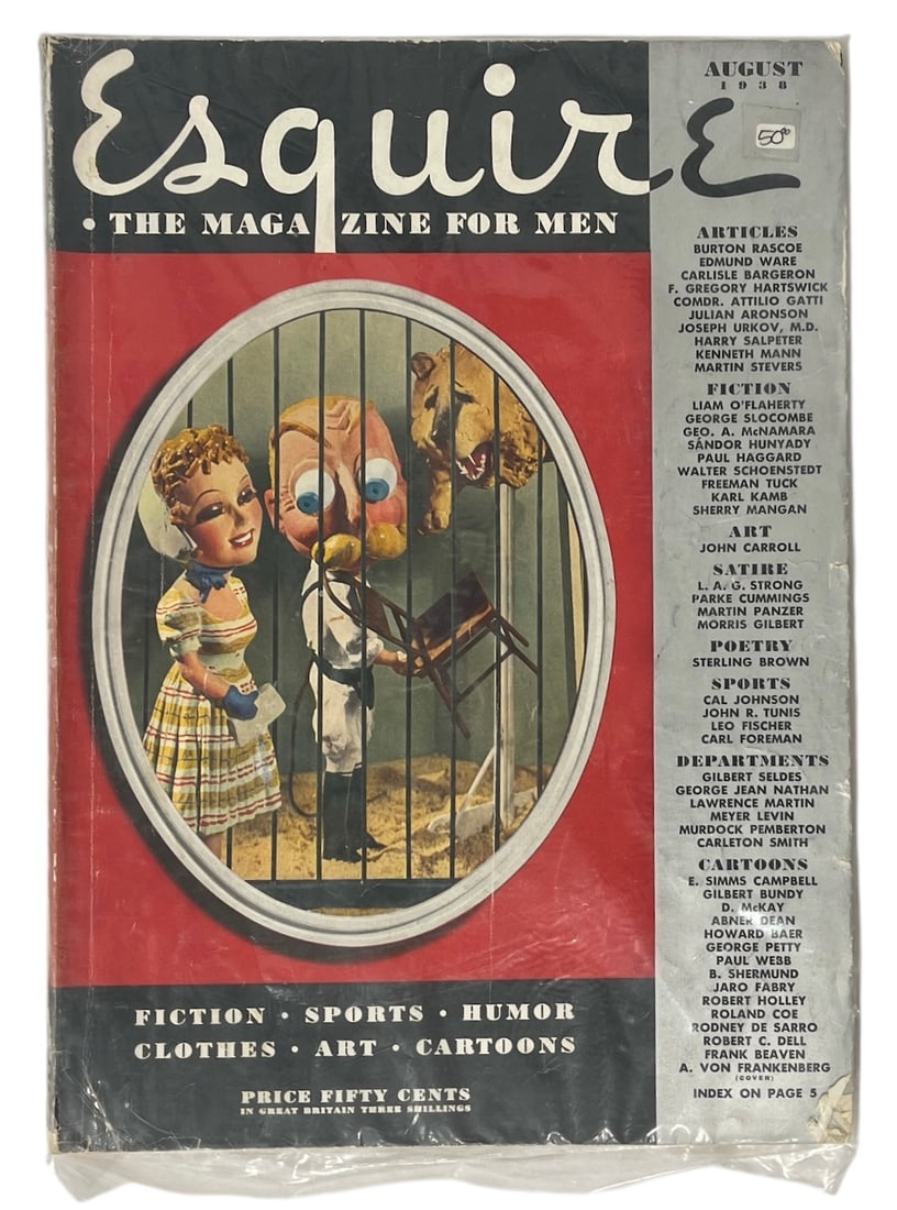 Esquire Magazine | August | 1938 (1 of 2)