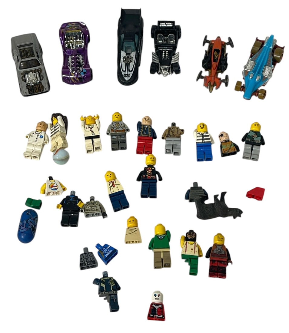 LEGO Figure and Toy Car Collection: LEGO Figure and Toy Car Collection