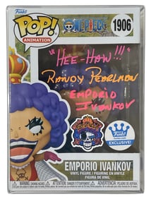 SIGNED POP Animation Emporio Ivankov | Signed by Randy Pearlman | With COA