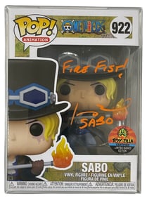 SIGNED POP Animation Sabo | Signed by Johnny Yong Bosch | With COA