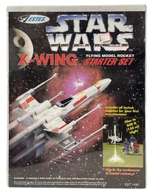 Star Wars X Wing | Flying Model Rocket Starter Set