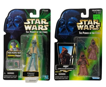 Star Wars The Power of the Force | Greedo and Jawas