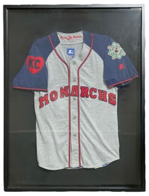 Framed Kansas City Monarchs Jerseys