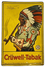 Cruwell Tabak | Tobacco Metal Sign