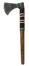 Native American | Beaded War Axe