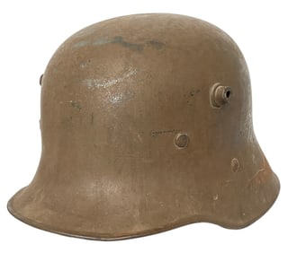Imperial German Helmet | Written Inside Capt. Engrs