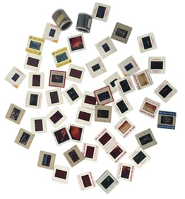 Vintage Photo Slide and Film Collection