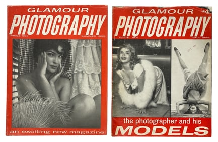 Glamour Photography | Summer 1955 and Fall 1956 | Magazine Collection