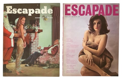 Escapade Magazine | Dec and Feb | Erotic Adult Magazine Collection