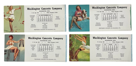 Washington Concrete Company Card Collection