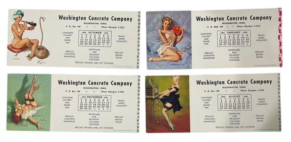 Washington Concrete Company Card Collection