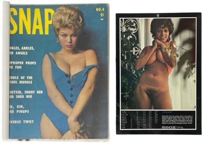 Snap Magazine No.4 and Penthouse Calendar