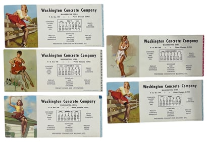 Washington Concrete Company Card Collection
