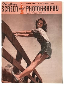 Amateur Screen and Photography | October 1951 | Erotic Adult Magazine