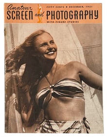 Amateur Screen and Photography | December 1951 | Erotic Adult Magazine