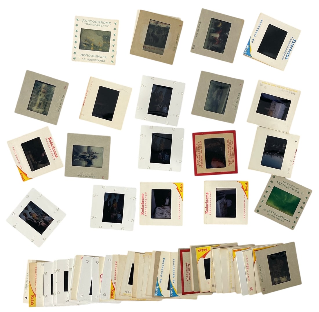 Vintage Photo Slide Collection: Vintage Photo Slide Collection