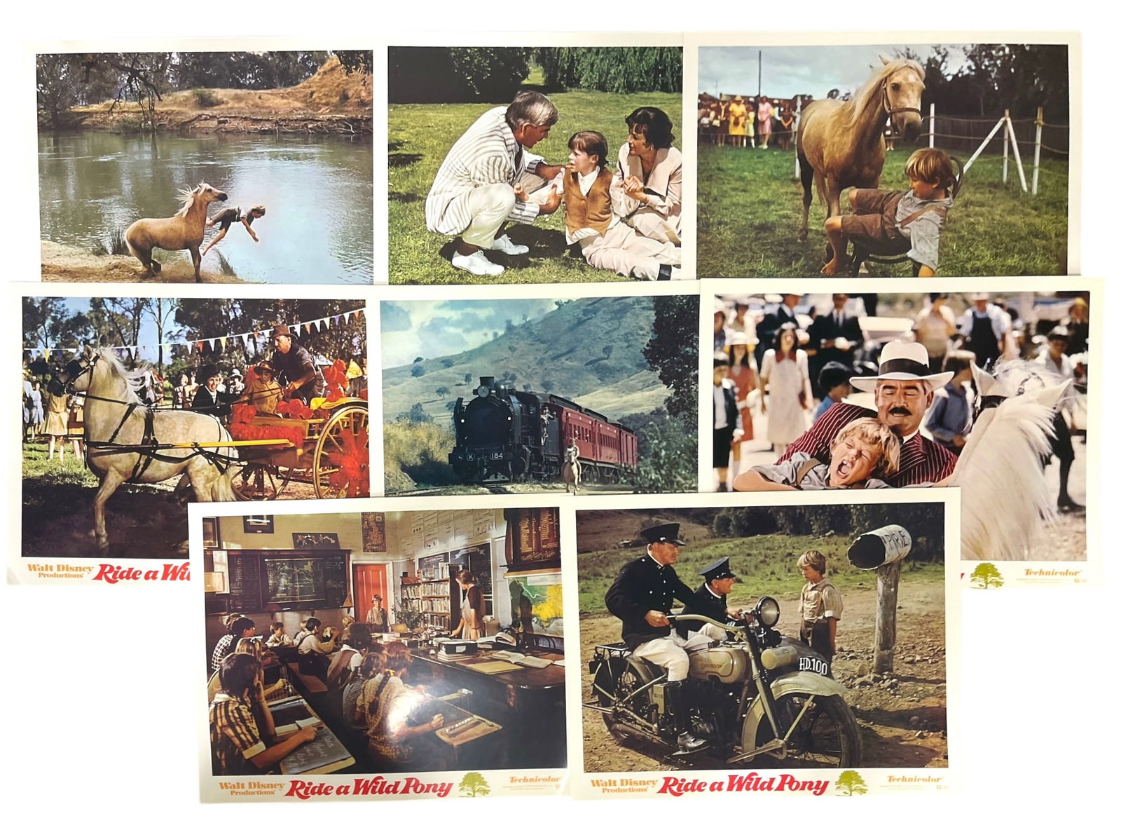 Disneys Ride Wild Pony Movie Poster Collection (1 of 1)