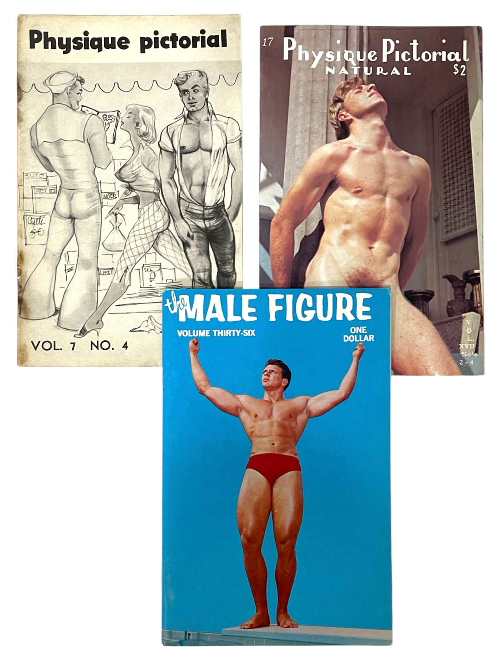 Physique Pictorial and The Male Figure Book Collection (1 of 1)