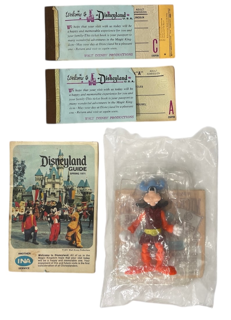 Vintage Disneyland Tickets | Guide | Toy Collection: Vintage Disneyland Tickets | Guide | Toy Collection