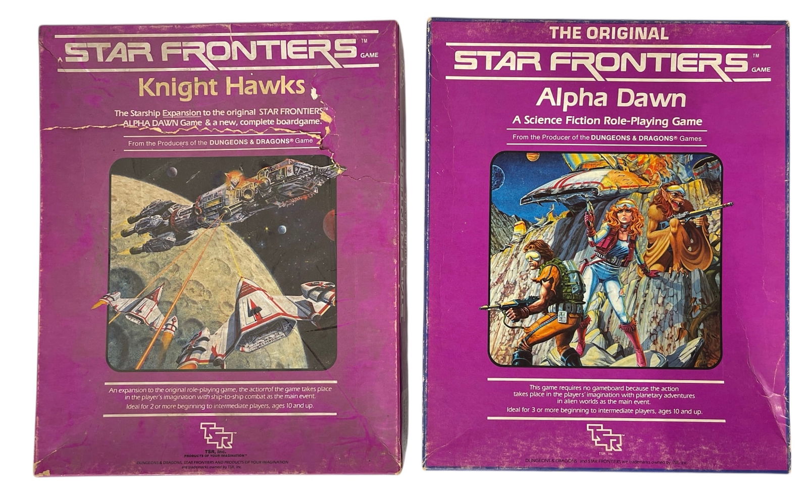 Star Frontiers Knight Hawks and Alpha Dawn | A Science Fiction Role Playing Game (1 of 2)