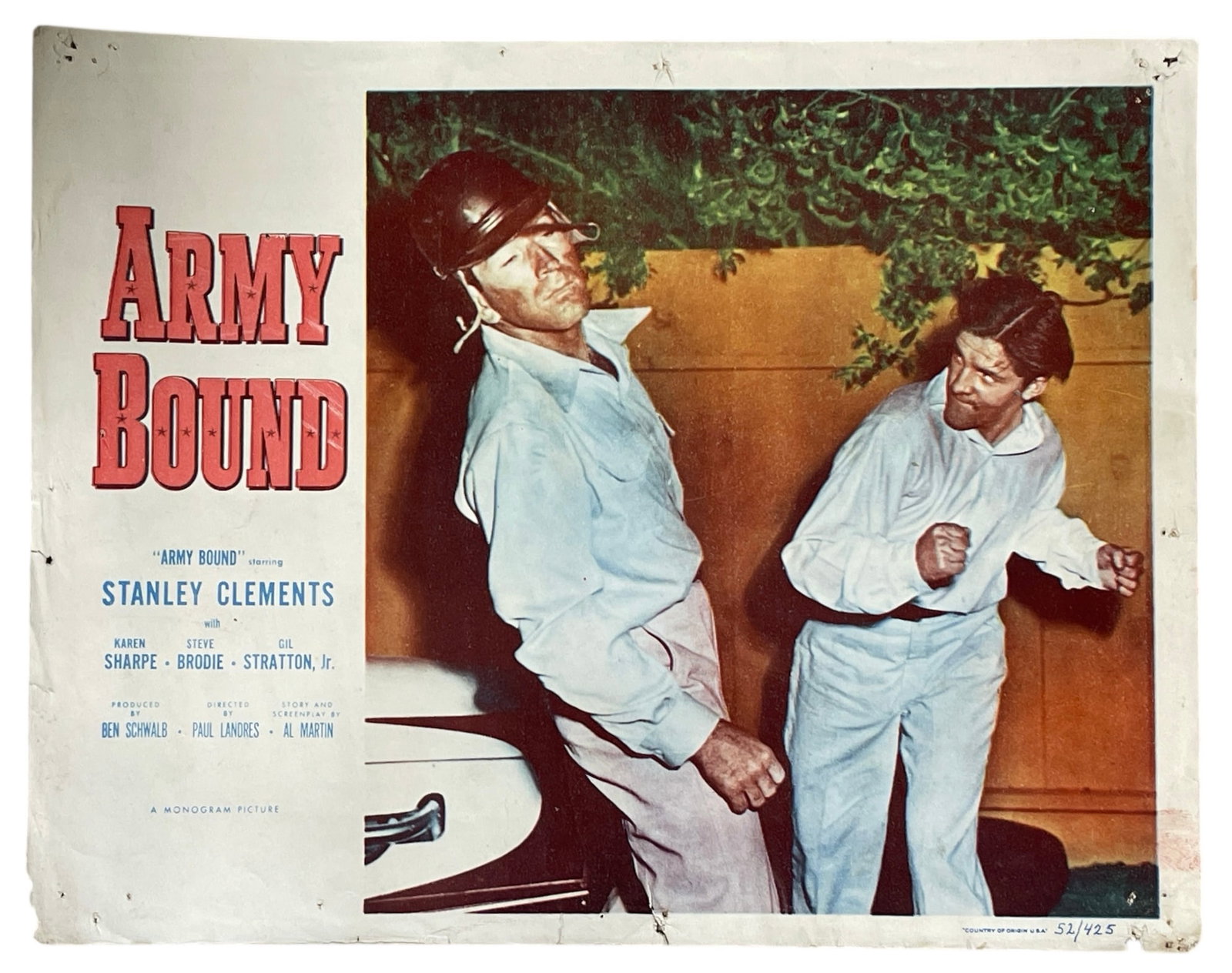Army Bound Movie Poster: Army Bound Movie Poster