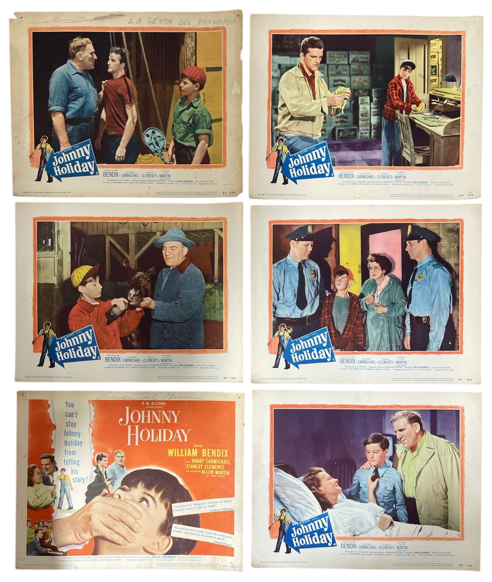 Johnny Holiday Movie Poster Collection (1 of 2)