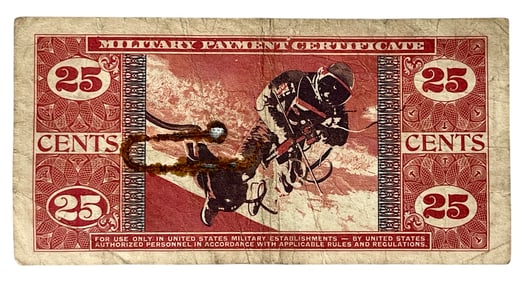 Vintage Military Payment Certificate