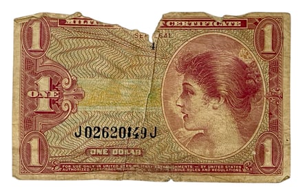 Vintage Military Payment Certificate