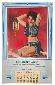 Vintage Erotic Adult 1966 Calendar