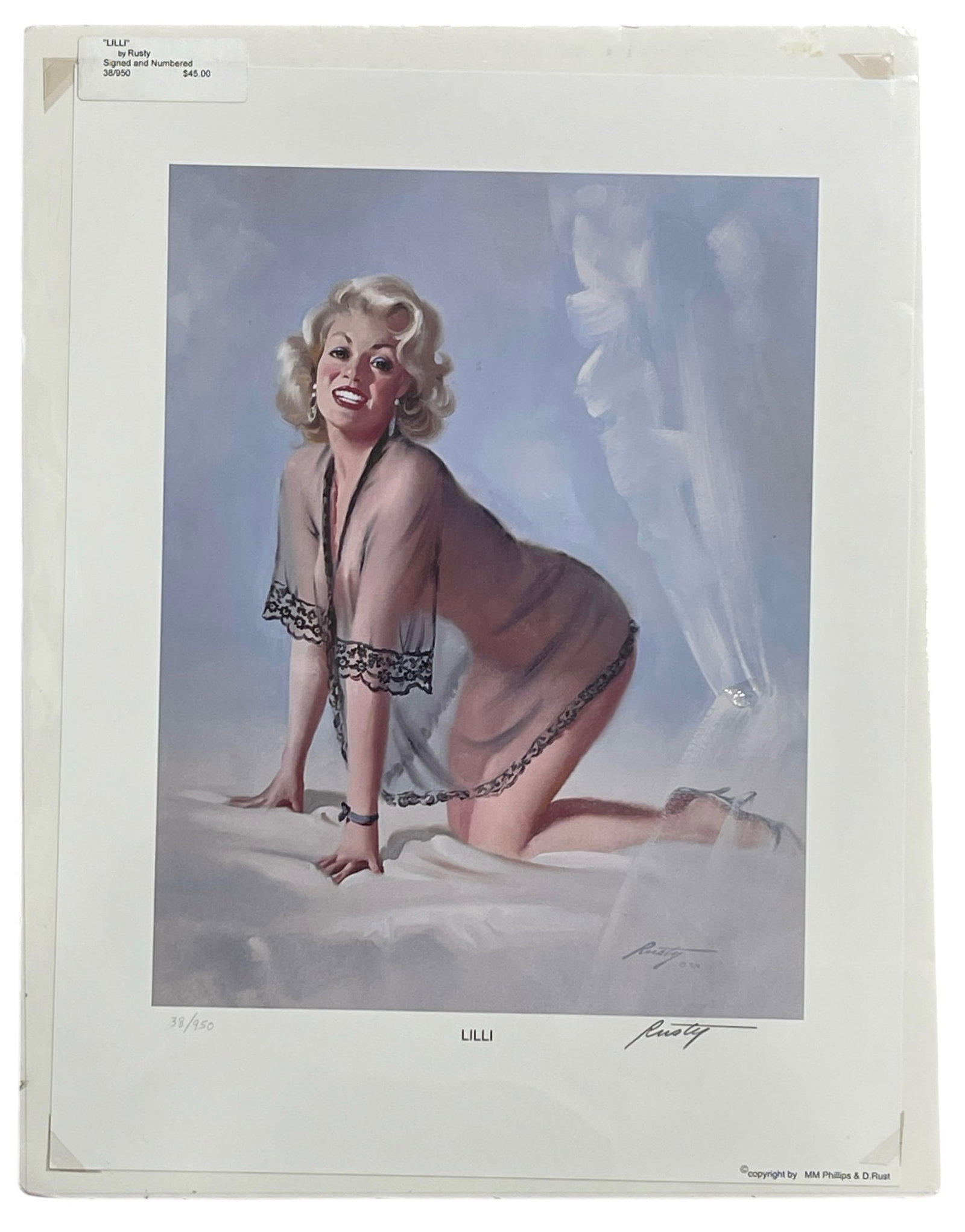 SIGNED Adult Poster | Lilli by Rusty | No. 38: SIGNED Adult Poster | Lilli by Rusty | No. 38