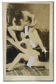 Vintage Erotic Adult Postcard