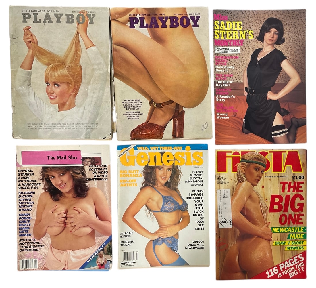 Erotic Adult Magazine Collection: Erotic Adult Magazine Collection