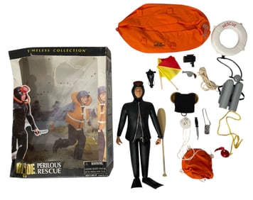 G I Joe 1964 Perilous Rescue | Action Figure With Accessories